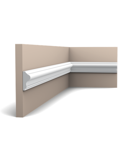 Гладкий молдинг из полиуретана Orac Decor коллекция Luxxus P8030