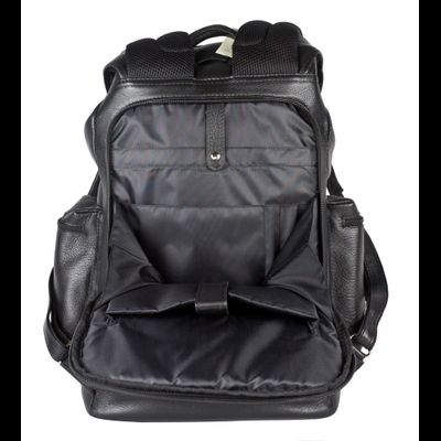 Кожаный рюкзак Voltaggio black (арт. 3091-01)