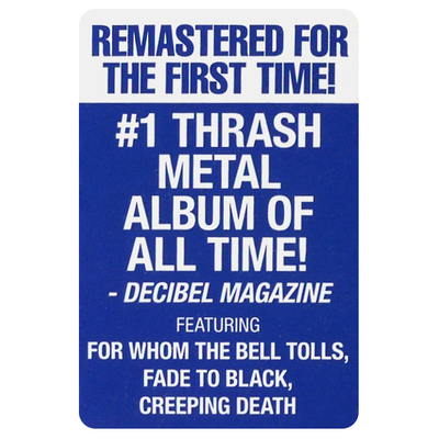 Metallica Ride The Lightning LP