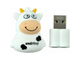 Флеш-память Smartbuy Cow, 16Gb, USB 2.0, коровка, SB16GBCow