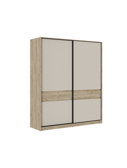 Бостон шкаф-купе ШК-005 Дуб Крафт серый/Кашемир