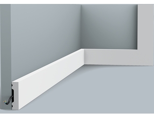SX162 SQUARE плинтус из дюрополимера ORAC DECOR, каталог MODERN 2.0 ...