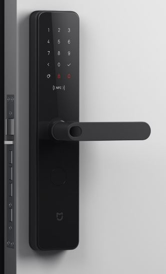 Ustrojstva Sistemy Umnyj Dom Umnyj Dvernoj Zamok Xiaomi Aqara Smart Door Lock Zolotoj Vlevo Kopiya