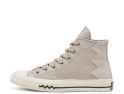 Кеды Converse All Star Chuck 70 Vltg Leather And Suede Grey
