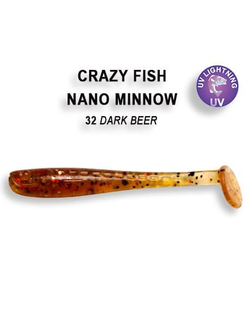 Nano minnow 1.6" 6-40-32-6