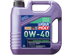 Синтетическое моторное масло LIQUI MOLY Synthoil Energy 4t 0W-40 (4 л) (7536)