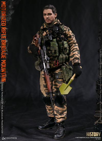 Горный мотострелок ВС РФ - Коллекционная ФИГУРКА 1/6 scale Armed Forces of the Russian Federation MOTORIZED RIFLE BRIGADE MOUNTAIN (78083) - DAMTOYS
