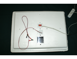 Автоматический инкубатор ИБ3НБ на 104 яйца с терморегуляторами 220 В и 12 В (с электроприводом ЭП-5) / вариант 4
