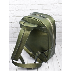 Женский кожаный рюкзак Albiate Premium gold kiwi (арт. 
3103-59)