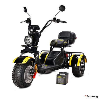 Электротрицикл SIBERTON PRO TRIKE 3000W