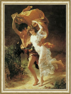 Картина в багете 50х70 см Pierre Auguste Cot - The Storm