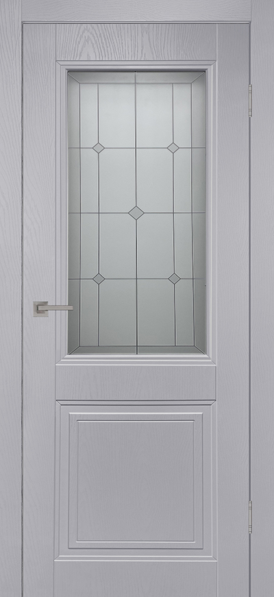 Берген (эмаль Скай грей) со стеклом