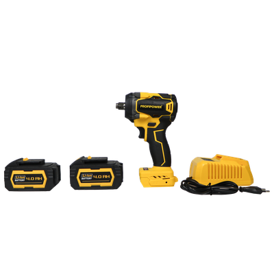 Аккумуляторный бесщеточный ударный гайковерт ProfiPower DTD-18V