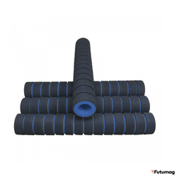 Ручки для турника (грипсы) черно-синие, 4шт