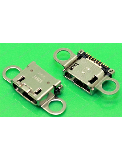 Разъем зарядки №1 Samsung Note 4, A300F, A500F, A700FD, N910C, G850F (MC-225) Оригинал