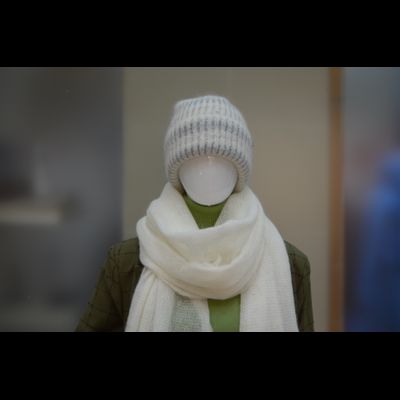 Шарф палантин Vizio Италия 8000 SX белый