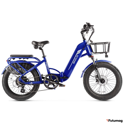 Электровелосипед Sporto EMOJO фиолетовый