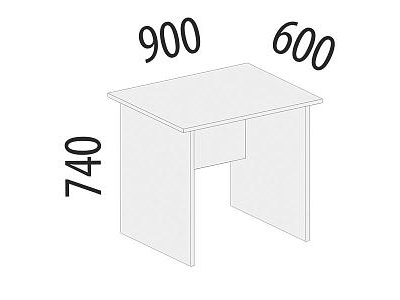 Стол рабочий 62.20