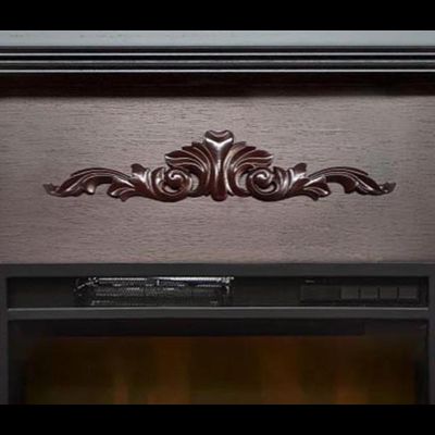 Электрокамин Malta AO белый камень с очагом Magic 24