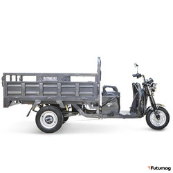 Грузовой электротрицикл Rutrike D4 NEXT II 60V1500W серый