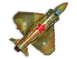 Фольгированный шар "Истребитель"