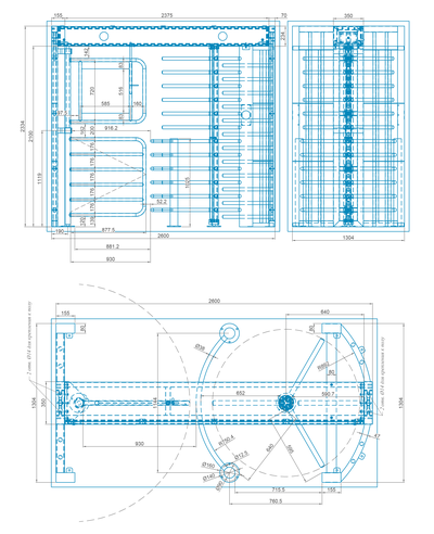 Турникет ПОЛНОРОСТОВОЙ БЛОКПОСТ СТ 3 серия СПЕКТР Z