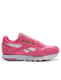 Кроссовки Reebok Classic Leather cветло-розовые