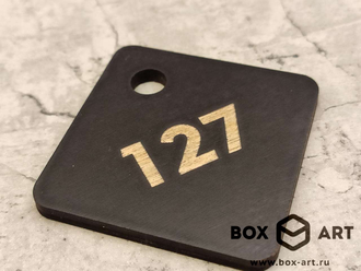 Номерки из фанеры произвольной формы