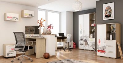 Сенди Шкаф антресольный Сенди АН-03 сонома (мальчик)