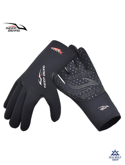 Перчатки неопреновые 3мм Keep Diving плюш р.XL