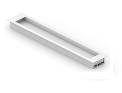 Ручка врезная  L=200 мм  Белый Глянец  NOVA NA0204.VP200.WHGPC.RA  ARISTO