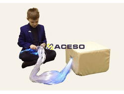 Мягкий кубик с пучком волокон-100 RG069