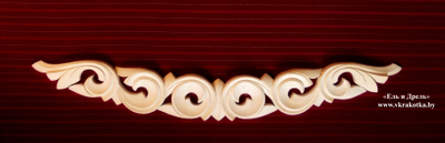 Резное украшение, которое подойдёт не только для полки, а и в качестве наличника на дверь или окна