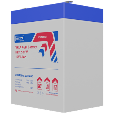 Аккумулятор свинцово-кислотный HR 12-21W