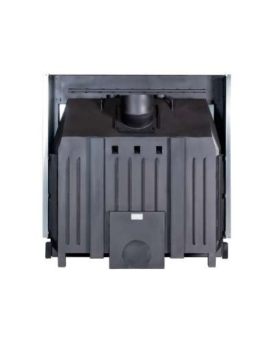 Каминная топка Вега 1600 Р/РВ белый/черный шамот подовое горение, Экокамин (Россия)