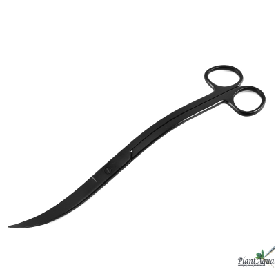 SwetAqua Black Scissors NKW 250 - Ножницы волнообразные 250 ММ, черные