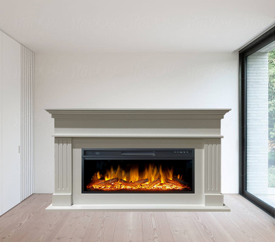 Линейный камин Бруно