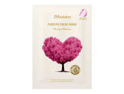 JMsolution. Тканевая маска освежающая "Цветущая вишня"  PURELYN FRESH MASK (30 мл)