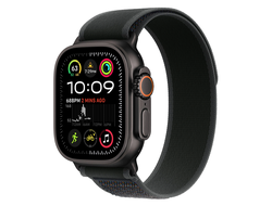 Apple Watch Ultra 2 (2024) 49mm Black Titanium Case with Ocean Band Black (Черный)