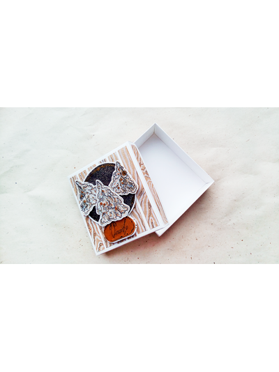 Подарочная коробочка под кулон или подвеску в стиле украшения