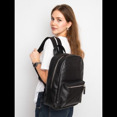 Женский кожаный рюкзак Albiate black (арт. 3103-01)