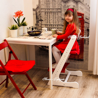 Растущий регулируемый стул Конёк Горбунёк Двухцветный