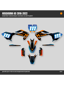 Наклейки на мотоцикл HUSQVARNA 65 2016 2017 2018 2019 2020 2021 2022 2023 #8257