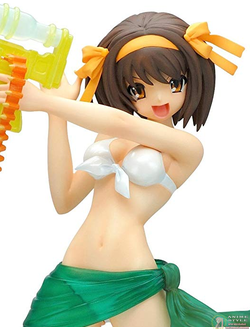 Фигурка 1/7 Харухи Судзумия (Suzumiya Haruhi Swimsuit ver.)