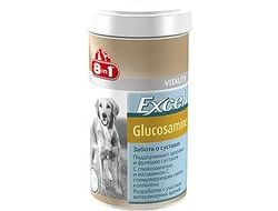 Добавка в корм  Glucosamine для собак Excel  8 In 1 110 штук