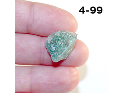 Авантюрин натуральный (необработанный) зеленый №4-99: 2,3г - 19*15*14мм