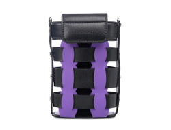 Мини-сумка 118	Черный Пурпурный