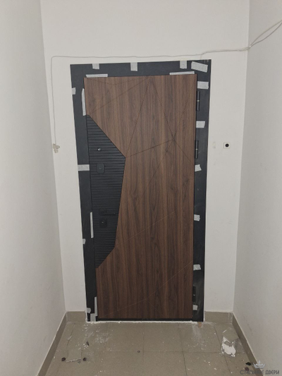 Геометрия Эмалит белый Зеркало