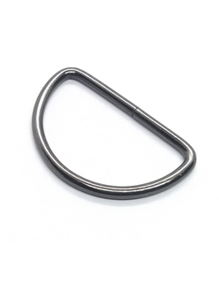полукольцо 3,5 см темный никель