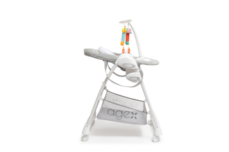 Стульчик для кормления Agex Seat and Sleep Grey (Серый)